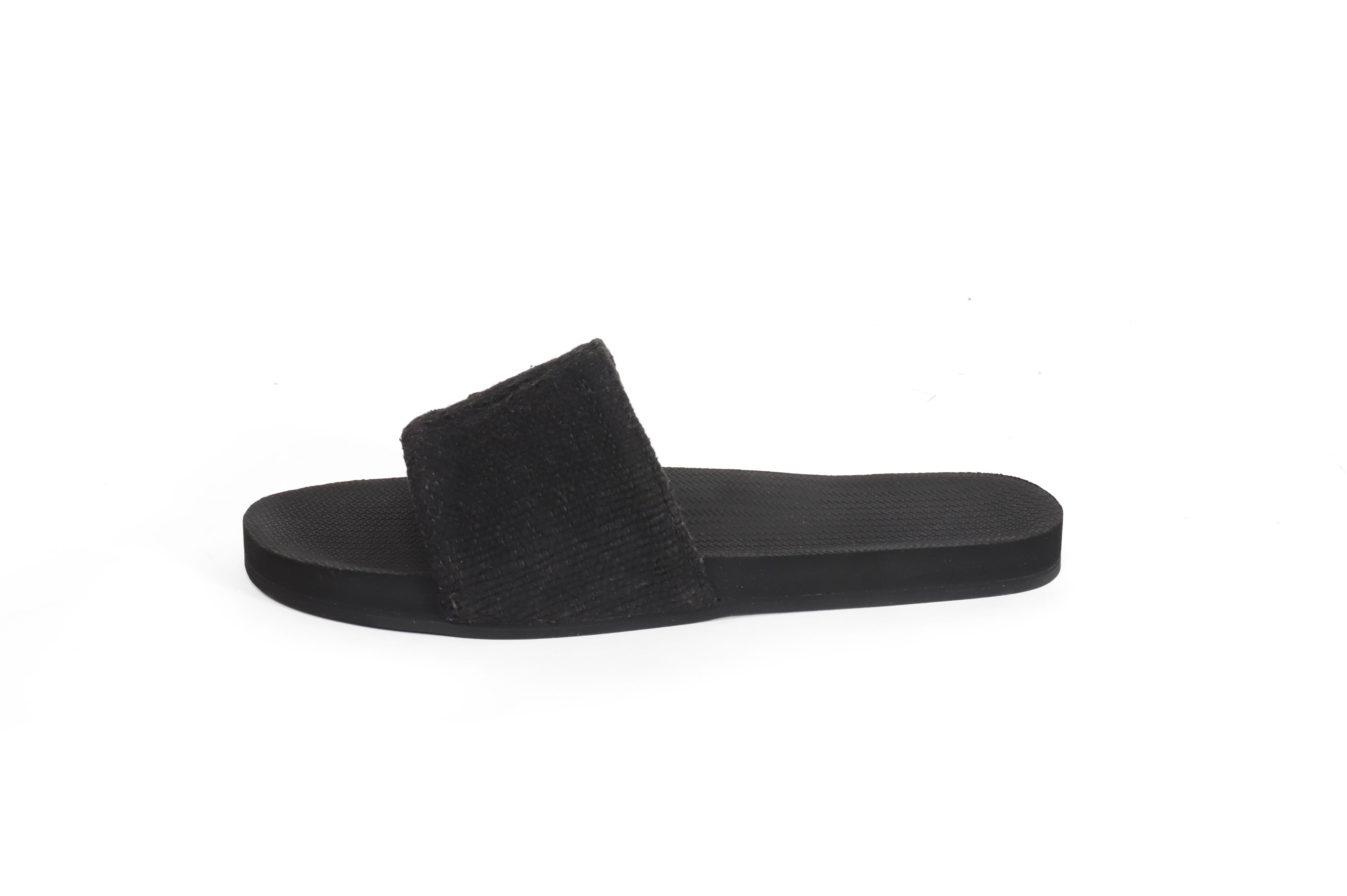 Men’s Slide Recycled Pable Straps - Black