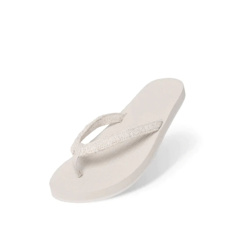 Women's Flipflop Recycled Pable Straps - Sea Salt/Natural