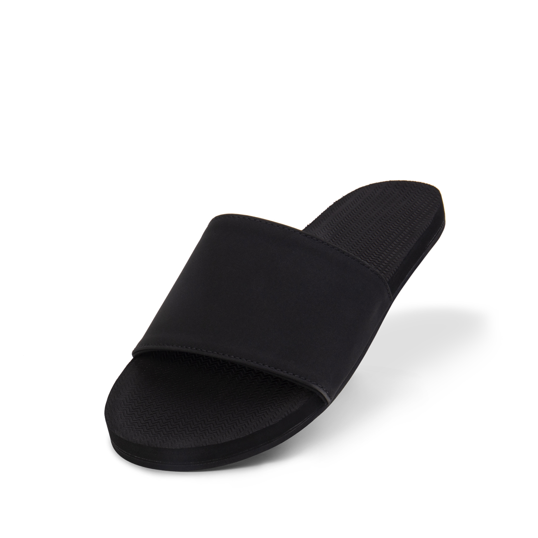 Women's Slides - Black