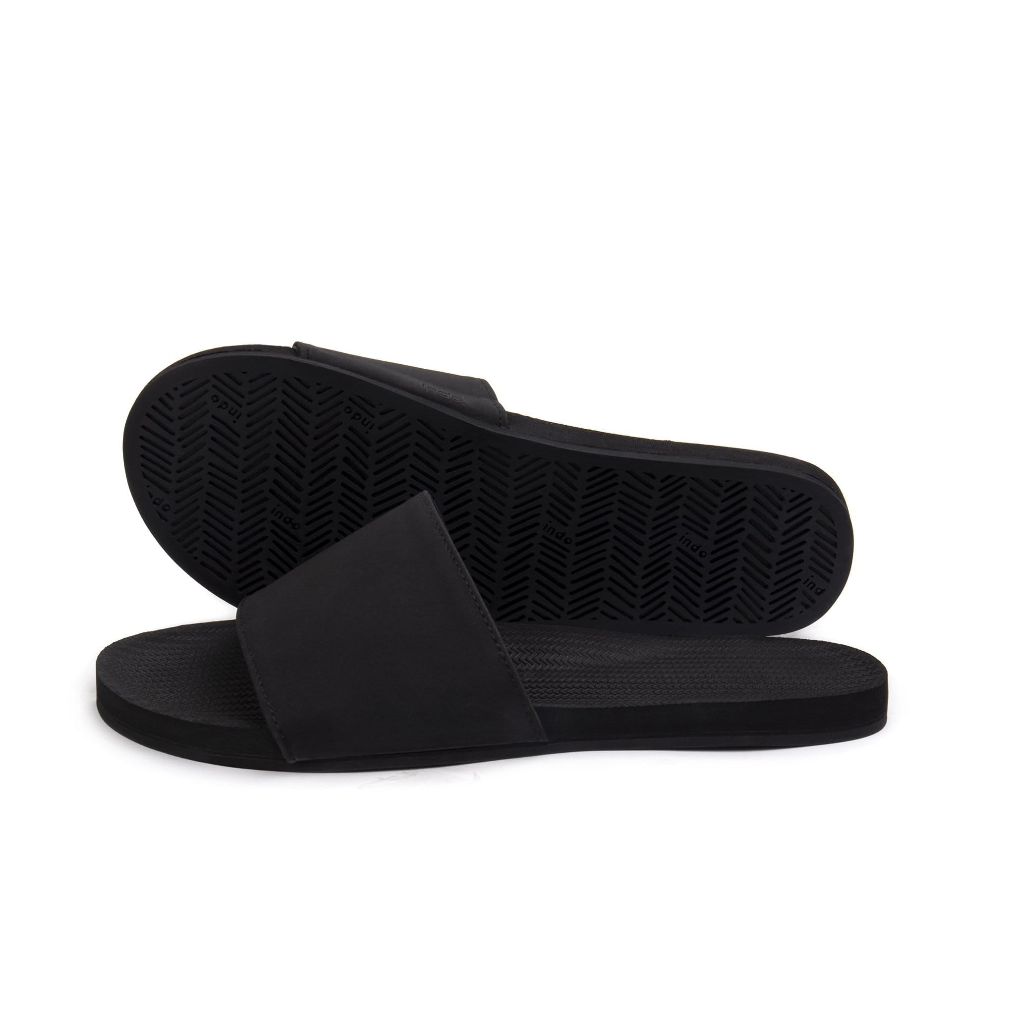 Women's Slides - Black