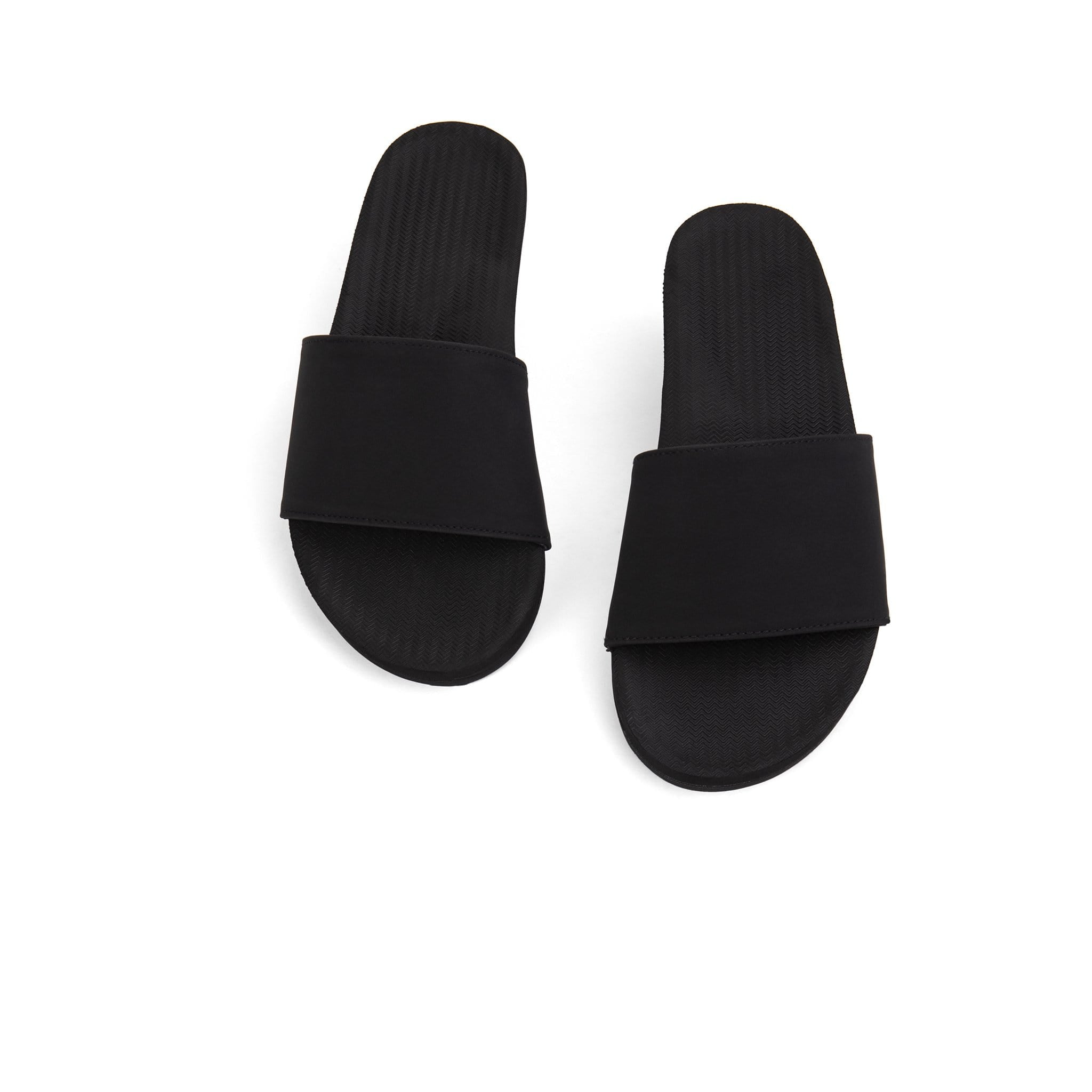 Women's Slides - Black